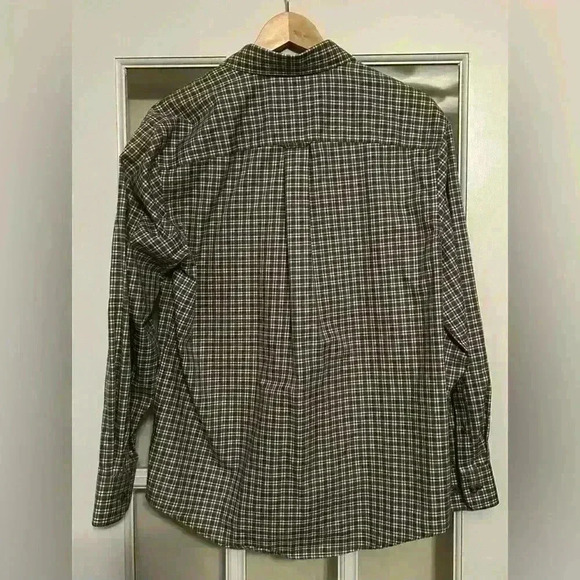 Cabelas men’s long sleeve plaid button down shirt size M - Picture 2 of 7